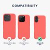 Kwmobile калъф за Apple iPhone 16, розов, силиконов, KWM000022TU008C