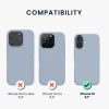 Kwmobile калъф за Apple iPhone 16, светло син, силиконов, KWM000022TU009C