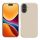 Kwmobile калъф за Apple iPhone 16, кремав, силиконов, KWM000022TU010C