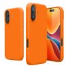 Kwmobile калъф за Apple iPhone 16 Plus, оранжев, силиконов, KWM000022TV002C