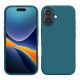 Kwmobile калъф за Apple iPhone 16 Plus, син, силиконов, KWM000022TV003C