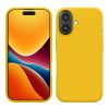 Kwmobile калъф за Apple iPhone 16 Plus, жълт, силиконов, KWM000022TV004C