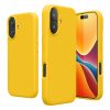 Kwmobile калъф за Apple iPhone 16 Plus, жълт, силиконов, KWM000022TV004C
