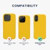 Kwmobile калъф за Apple iPhone 16 Plus, жълт, силиконов, KWM000022TV004C