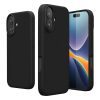 Kwmobile калъф за Apple iPhone 16 Plus, черен, силиконов, KWM000022TV005C