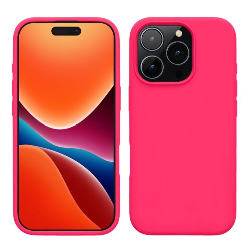 Kwmobile калъф за Apple iPhone 16 Pro, розов, силиконов, KWM000022TW001C