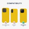 Kwmobile калъф за Apple iPhone 16 Pro, жълт, силиконов, KWM000022TW004C