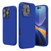 Kwmobile калъф за Apple iPhone 16 Pro, син, силиконов, KWM000022TW005C