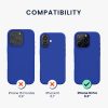 Kwmobile калъф за Apple iPhone 16 Pro, син, силиконов, KWM000022TW005C
