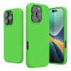 Kwmobile калъф за Apple iPhone 16 Pro, зелен, силиконов, KWM000022TW007C