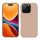 Kwmobile калъф за Apple iPhone 16 Pro, кремав, силиконов, KWM000022TW013C