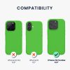 Kwmobile калъф за Apple iPhone 16 Pro Max, зелен, силиконов, KWM000022TX003C
