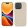 Kwmobile калъф за Apple iPhone 16 Pro Max, кремав, силиконов, KWM000022TX009C