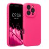 Kwmobile калъф за Apple iPhone 16 Pro, розов, силиконов, KWM000022TZ001C