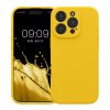 Kwmobile калъф за Apple iPhone 16 Pro, жълт, силиконов, KWM000022TZ002C