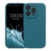 Kwmobile калъф за Apple iPhone 16 Pro, син, силиконов, KWM000022TZ003C