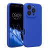 Kwmobile калъф за Apple iPhone 16 Pro, син, силиконов, KWM000022TZ004C