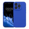 Kwmobile калъф за Apple iPhone 16 Pro, син, силиконов, KWM000022TZ004C