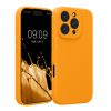 Kwmobile калъф за Apple iPhone 16 Pro, оранжев, силиконов, KWM000022TZ005C