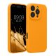 Kwmobile калъф за Apple iPhone 16 Pro, оранжев, силиконов, KWM000022TZ005C