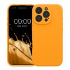 Kwmobile калъф за Apple iPhone 16 Pro, оранжев, силиконов, KWM000022TZ005C