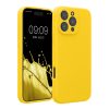 Kwmobile калъф за Apple iPhone 16 Pro Max, жълт, силиконов, KWM000022UA002C