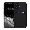 Kwmobile калъф за Apple iPhone 16, черен, силиконов, KWM000022UF001C