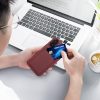 Kwmobile калъф за Apple iPhone 16, тъмночервен, силиконов, KWM000022UF006C