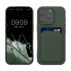 Kwmobile калъф за Apple iPhone 16 Pro, тъмнозелен, силиконов, KWM000022UH002C