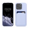 Kwmobile калъф за Apple iPhone 16 Pro, син, силиконов, KWM000022UH003C