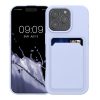 Kwmobile калъф за Apple iPhone 16 Pro, син, силиконов, KWM000022UH003C