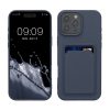 Kwmobile калъф за Apple iPhone 16 Pro Max, тъмносин, силиконов, KWM000022UI004C