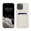 Силиконов калъф Kwmobile за Apple iPhone 16 Pro Max, бял, KWM000022UI005C