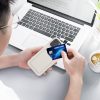 Силиконов калъф Kwmobile за Apple iPhone 16 Pro Max, бял, KWM000022UI005C