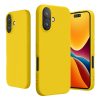 Kwmobile калъф за Apple iPhone 16, жълт, силиконов, KWM000022UJ002C