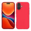 Kwmobile калъф за Apple iPhone 16, розов, силиконов, KWM000022UJ005C