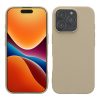 Kwmobile калъф за Apple iPhone 16 Pro Max, кремав, силиконов, KWM000022UL005C