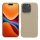 Kwmobile калъф за Apple iPhone 16 Pro Max, кремав, силиконов, KWM000022UL005C