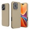 Kwmobile калъф за Apple iPhone 16 Pro Max, кремав, силиконов, KWM000022UL005C
