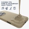 Kwmobile калъф за Apple iPhone 16 Pro Max, кремав, силиконов, KWM000022UL005C