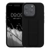 Kwmobile калъф за Apple iPhone 16 Pro, черен, силиконов, KWM000022UN003C