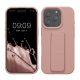 Kwmobile калъф за Apple iPhone 16 Pro, светло розов, силиконов, KWM000022UN004C