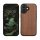 Kwmobile калъф за Apple iPhone 16, кафяв, дърво/силикон, KWM000022UP001C