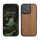 Kwmobile калъф за Apple iPhone 16 Pro, кафяв, дърво/силикон, KWM000022UQ001C