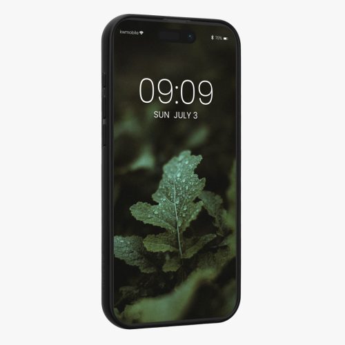 Kwmobile калъф за Apple iPhone 16 Pro Max, кафяв, дърво/силикон, KWM000022UR001C