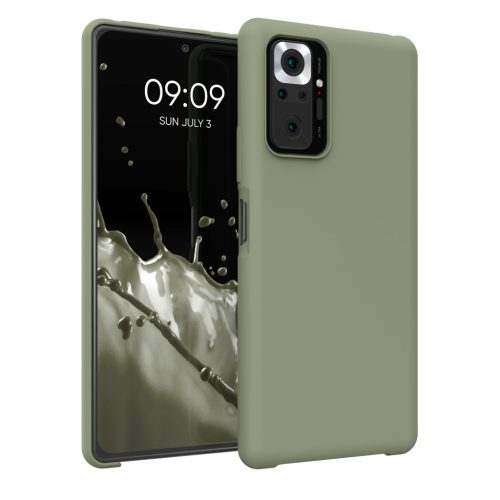 Kwmobile калъф за Xiaomi Redmi Note 10 Pro, светло зелен, силиконов, KWM000012OI009C