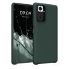 Kwmobile калъф за Xiaomi Redmi Note 10 Pro, тъмнозелен, силиконов, KWM000012OI010C
