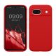 Kwmobile калъф за Google Pixel 8a, червен, силиконов, KWM000020KQ033C