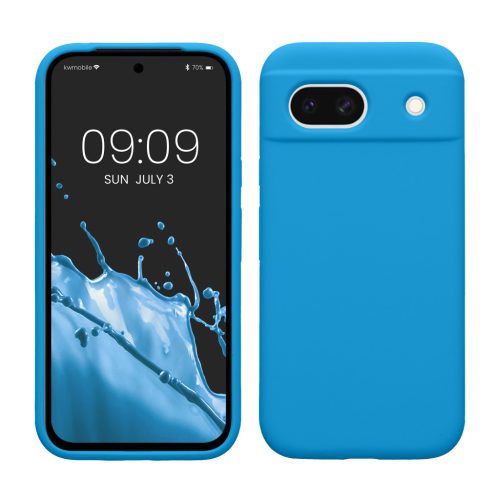 Kwmobile калъф за Google Pixel 8a, син, силиконов, KWM000020KQ034C