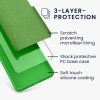 Kwmobile калъф за Google Pixel 9/Pixel 9 Pro, зелен, силиконов, KWM000020PI019C